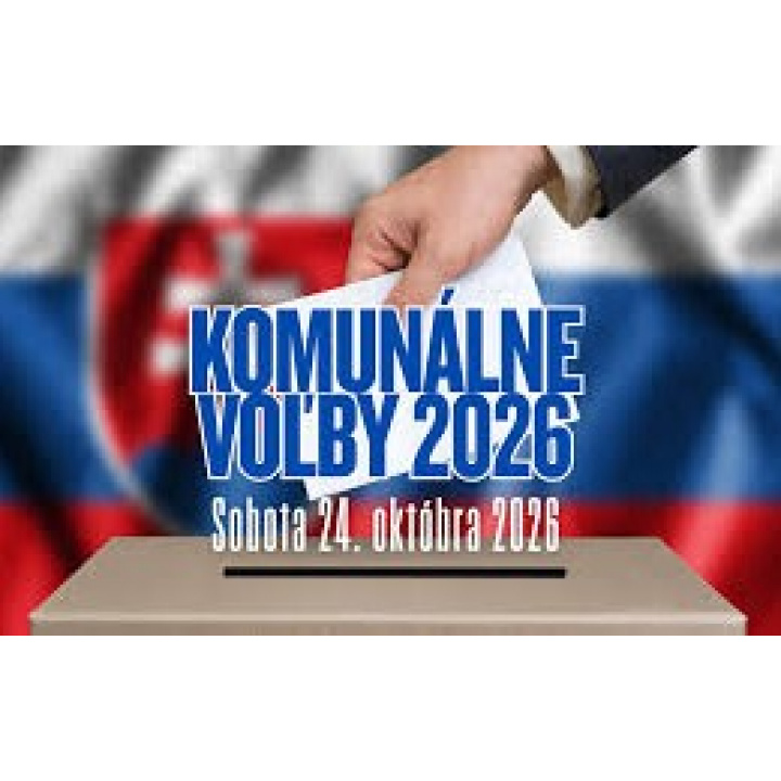 Menšia fotka pre článok Komunálne voľby 24.10.2026 INFORMÁCIE
