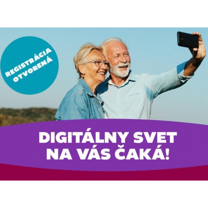 Menšia fotka pre článok Projekt Digitálny seniori - registrácia otvorená