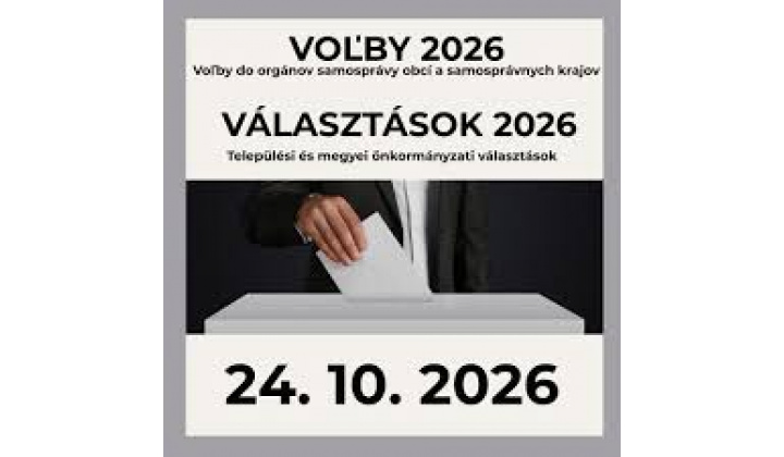 Fotka pre článok VoĽby 24.10.2026 - Informácie